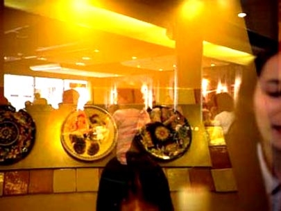 at lunch from tokyo to fribourg. doubles w/ ina (thanks ina!)