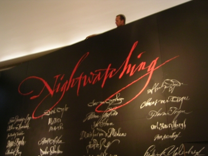 making of nightwatching