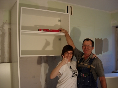 the beginning of kitchen