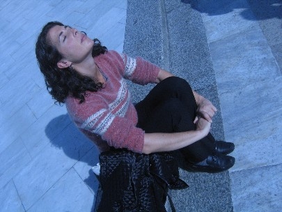 Winter sunlight at lunchtime