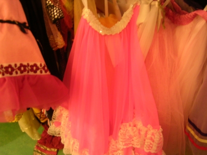 �girls in white dresses and blue satin sashes...�