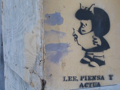 Follow Mafalda�s example: read, think & act!