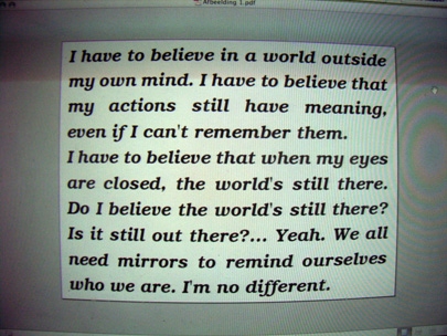 I've told you this before, haven't I? 