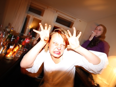 lotte had too much wine...