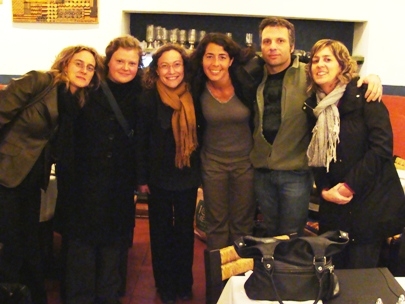Encounter with colleagues from the University of Salamanca and mini flakes meeting with Elena!