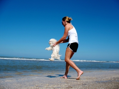 taking manu to the sea