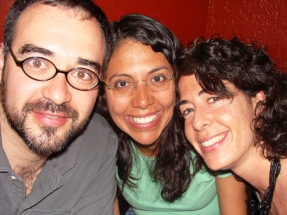 Movie time with Sergio and Ana