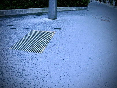 the edge of the raincloud