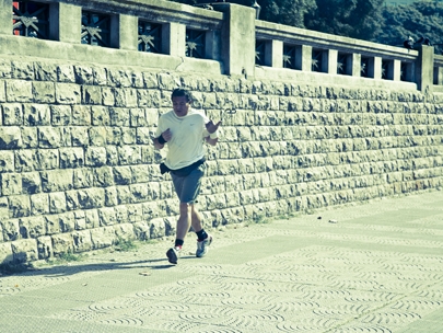 while others run away