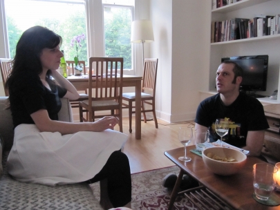 dinner at philippa's... and great memories of a place that was home for more than 3 years