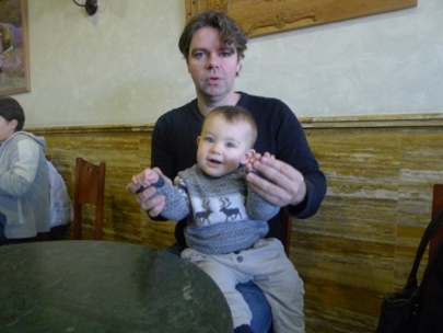 waiting for the churros