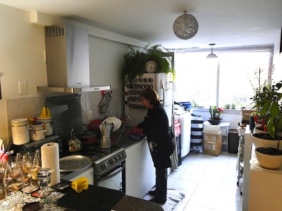 Thank you Marichu for helping me do the washing up!