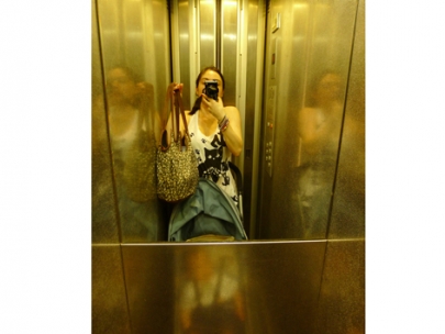 in paris! the smallest lift i�ve ever used
