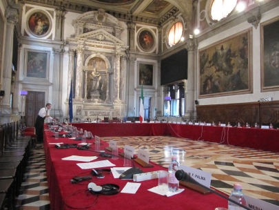 meetingroom of the Venice Commission 