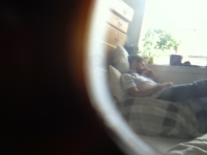 new view of sleeping