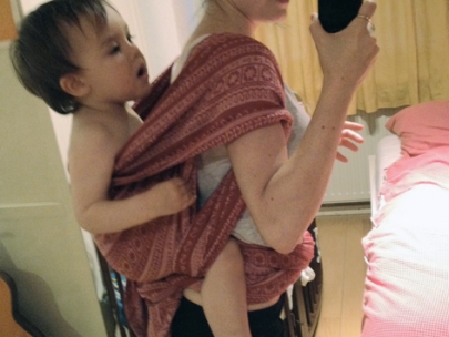 should be him carrying me...