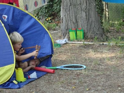 Shooting bread to birds