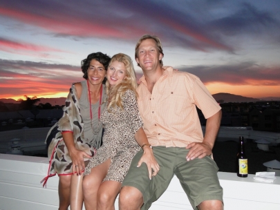 The perfect sunset on a day to remember!