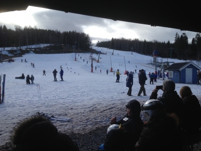 View from a warm place