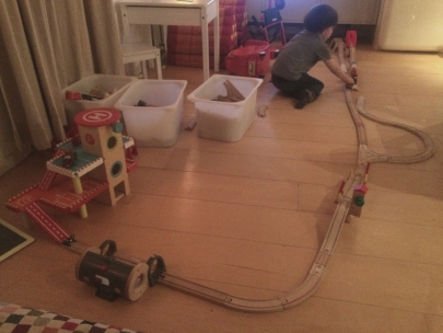 mister train in da house