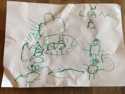 not so friendly drawing for me